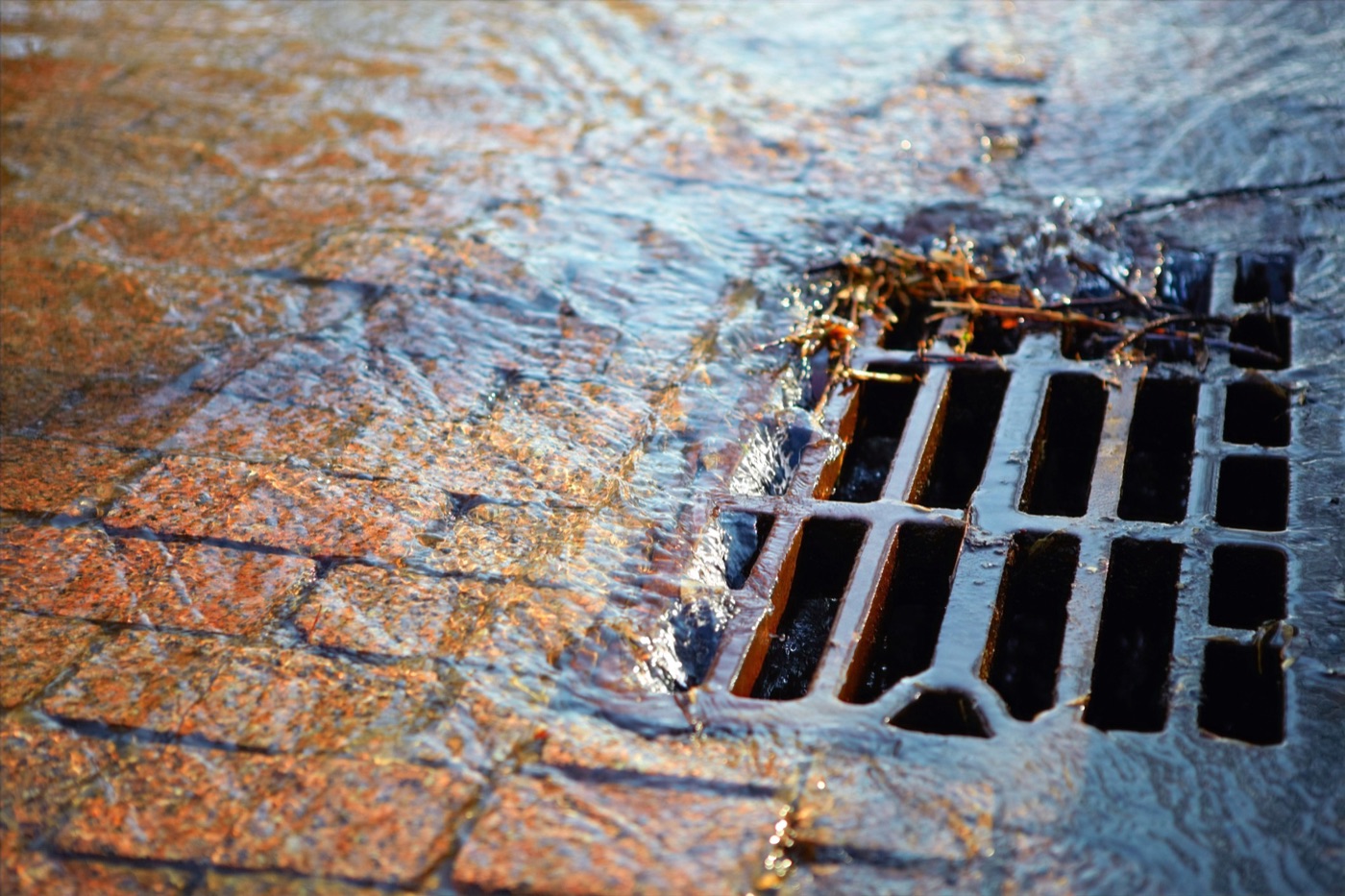 French drain installation, St. Johns County FL