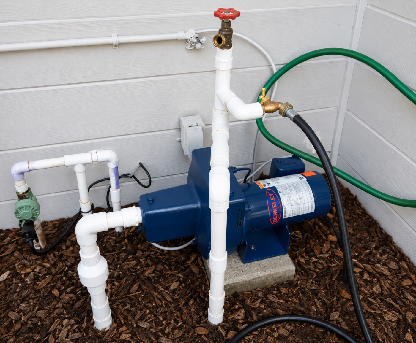 Irrigation jet pump installation, Jacksonville